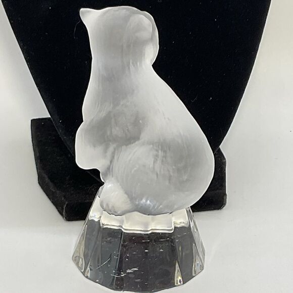 Vintage WMF Crystal Bear Figurine - Picture 3 of 7